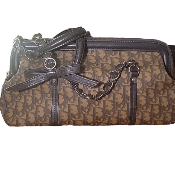 💕HP💕Gorgeous Authentic Dior Trotter Romantique Satchel💕 - Picture 10 of 15